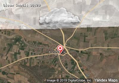 Kızılören bugünkü hava durumu haritası