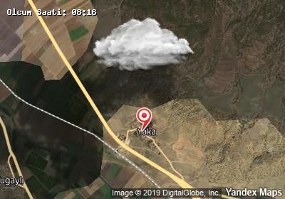 Yaka bugünkü hava durumu haritası