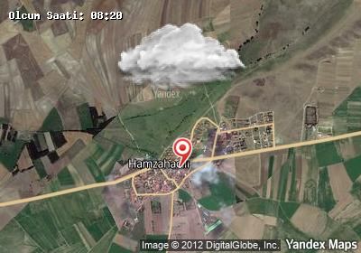 Hamzahacılı bugünkü hava durumu haritası