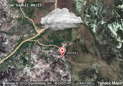 Çatağıl bugünkü hava durumu haritası