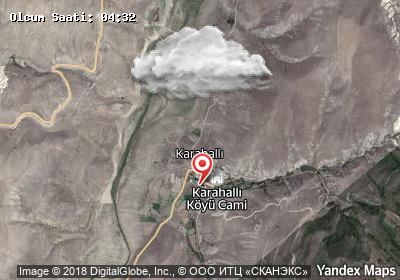 Karahallı bugünkü hava durumu haritası