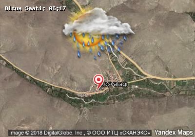 Koçyatağı bugünkü hava durumu haritası