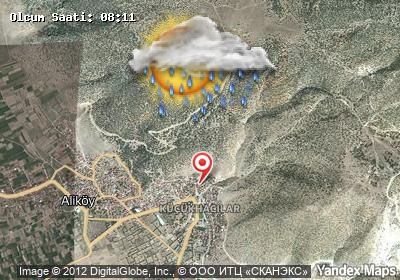 Küçükhacılar bugünkü hava durumu haritası