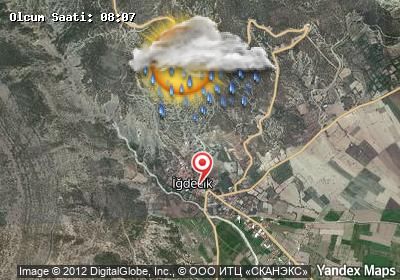 İğdecik bugünkü hava durumu haritası