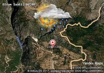 Çukurca bugünkü hava durumu haritası