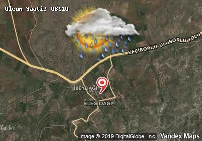 İleydağı bugünkü hava durumu haritası
