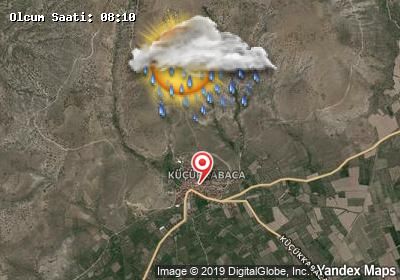 Küçükkabaca bugünkü hava durumu haritası