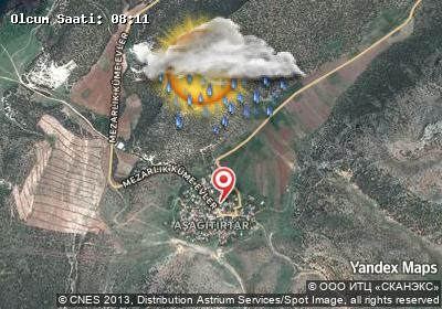 Aşağıtırtar bugünkü hava durumu haritası