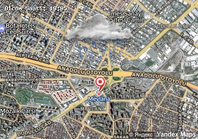 Mevlana hava durumu haritası
