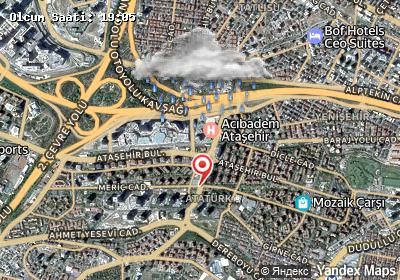 Atatürk hava durumu haritası