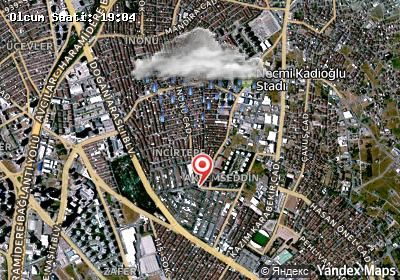 Akşemseddin hava durumu haritası