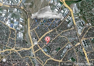 Çınar hava durumu haritası