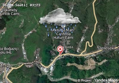 Akbaba hava durumu haritası