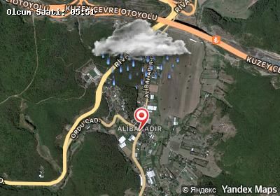 Alibahadır hava durumu haritası