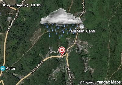 Kaynarca hava durumu haritası