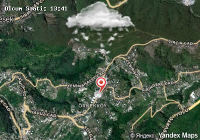 Örnekköy hava durumu haritası