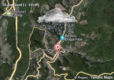 Mahmutşevketpaşa hava durumu haritası