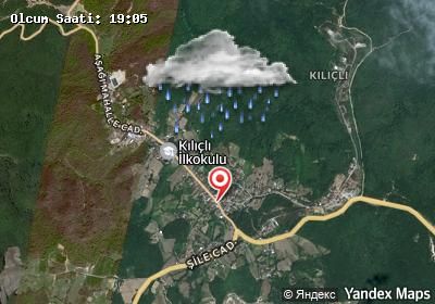 Kılıçlı hava durumu haritası