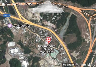 Işıklar hava durumu haritası