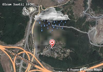 Odayeri hava durumu haritası