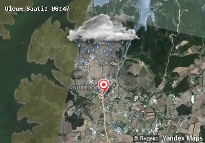 Kurtdoğmuş hava durumu haritası