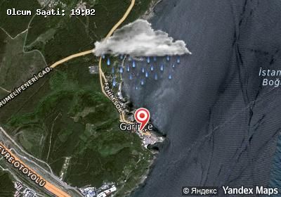 Garipçe hava durumu haritası