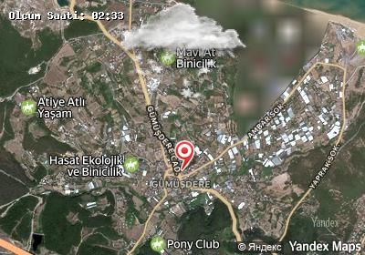 Gümüşdere hava durumu haritası