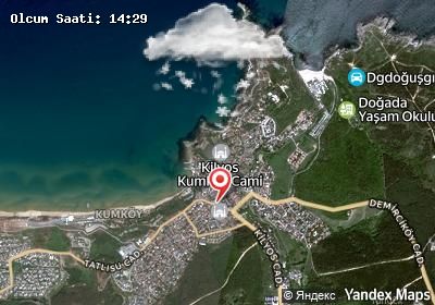 Kumköy hava durumu haritası