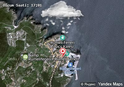 Rumelifeneri hava durumu haritası