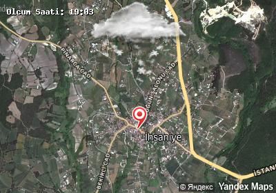 İhsaniye hava durumu haritası