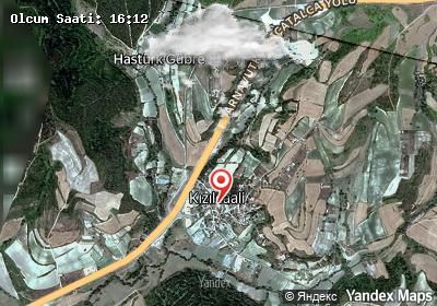 Kızılcaali hava durumu haritası