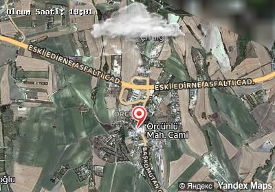 Örcünlü hava durumu haritası