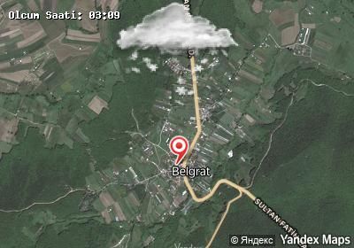 Belgrat hava durumu haritası