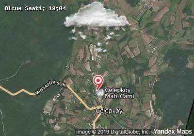 Celepköy hava durumu haritası