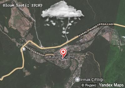 Karamandere hava durumu haritası