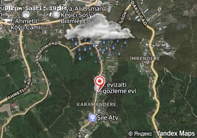 Karamandere hava durumu haritası