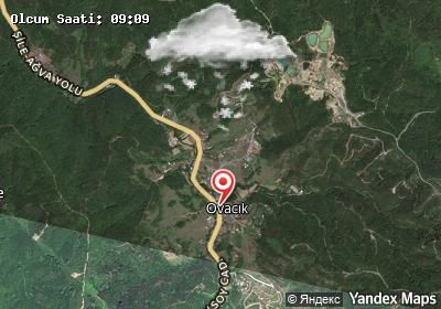Ovacık hava durumu haritası