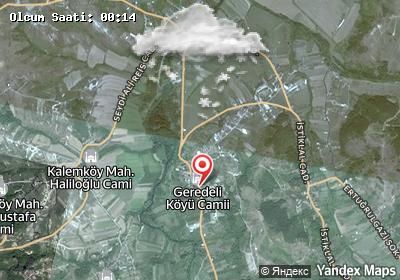 Geredeli hava durumu haritası