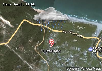 Kurfallı hava durumu haritası