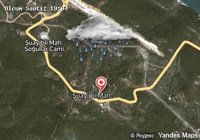 Şuayipli hava durumu haritası