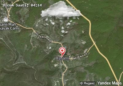 Hasanlı hava durumu haritası