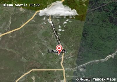 Osmanköy hava durumu haritası
