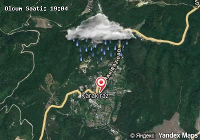 Karakiraz hava durumu haritası