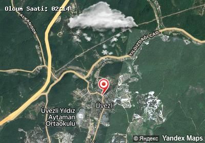 Üvezli hava durumu haritası