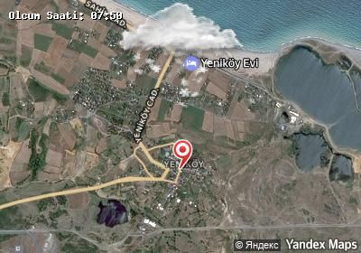 Yeniköy hava durumu haritası