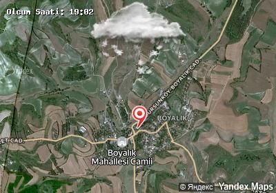 Boyalık hava durumu haritası