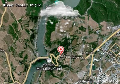 Şamlar hava durumu haritası