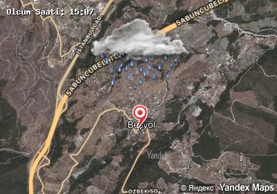 Beşyol hava durumu haritası