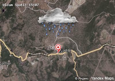 Kayadibi hava durumu haritası