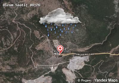 Kurudere hava durumu haritası